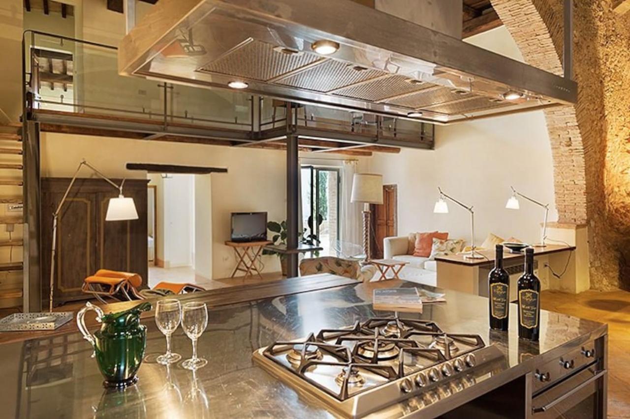 Villa Della Genga Country Houses Poreta 外观 照片