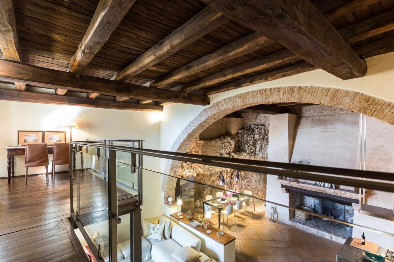 Villa Della Genga Country Houses Poreta 外观 照片